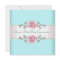 Pink Rose Teal Girls Teal First Communion