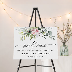 Pink Rose The Night Before Foam Boards