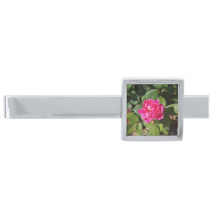 Pink Rose tie bar