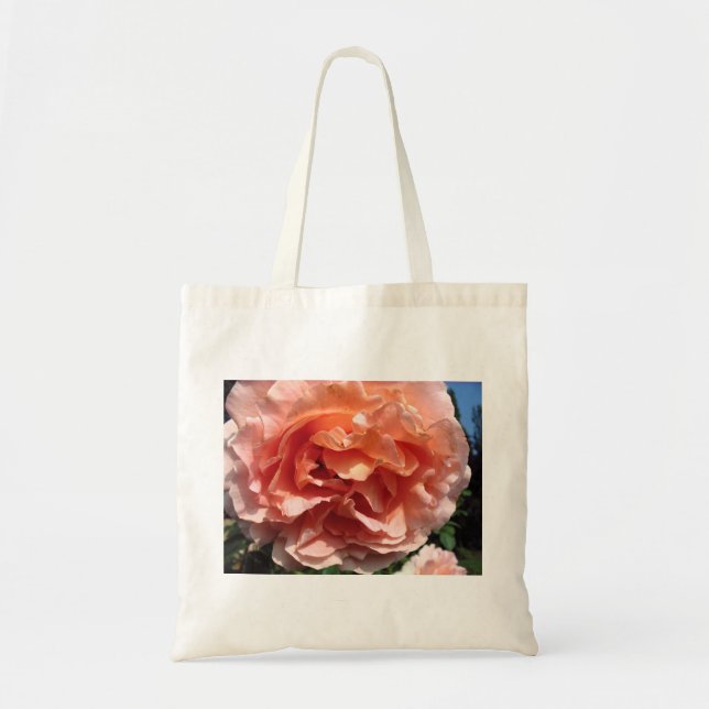 Pink Rose Tote Bag (Front)