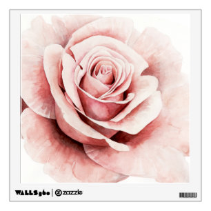 Pink Rose Wall Decal