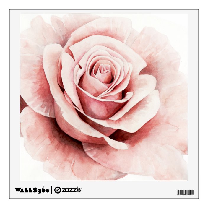 Pink Rose Wall Decal