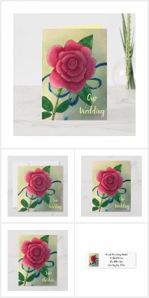 Pink Rose Wedding Collection
