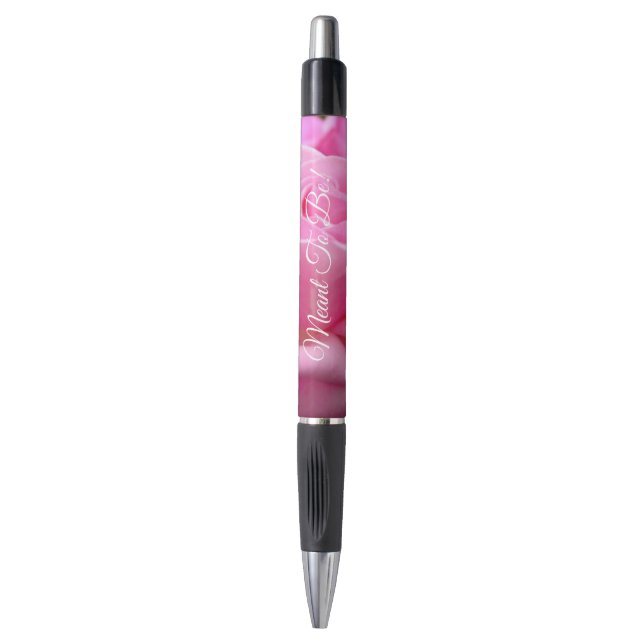 pink rose wedding pen (Front Vertical)