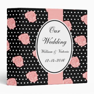 Pink Rose Wedding Scrapbook