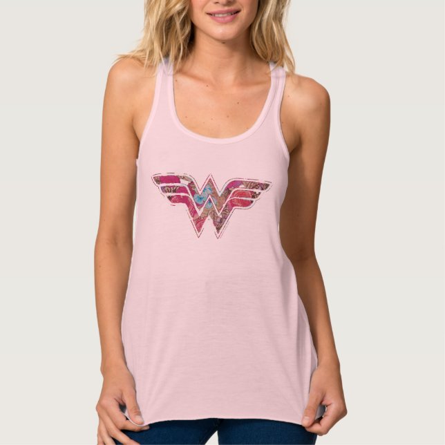 Pink Rose WW Tank Top (Front)