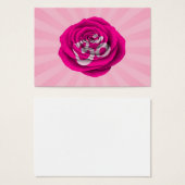 Pink Rose Yoga Om (Front & Back)