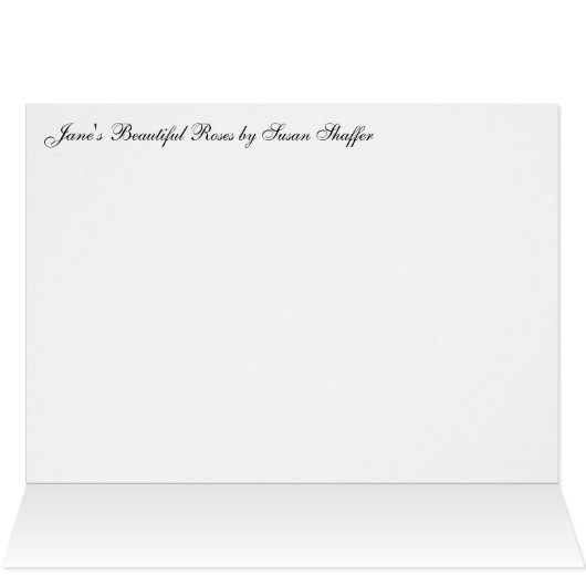 Pink Roses (Inside Horizontal (Top))