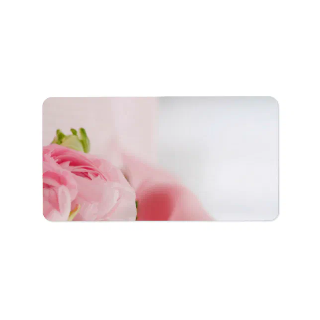 Pink Roses - Address Invitation Labels (18/Sheet) | Zazzle