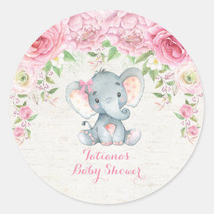 Pink Elephant Stickers 100 Satisfaction Guaranteed Zazzle