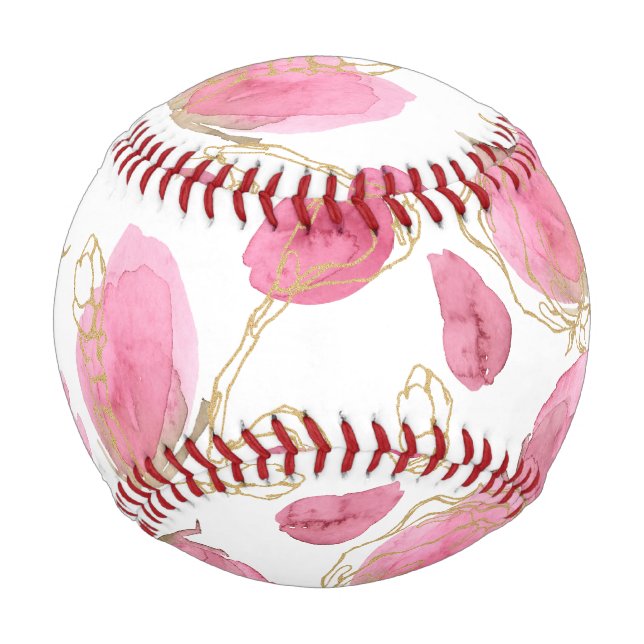 Pink roses baseball (Front)