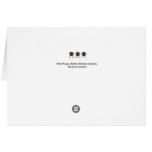 Pink roses, Belfast Botanic Garden, NI (Back Horizontal)