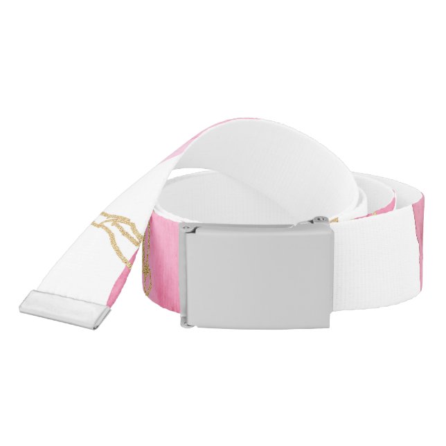 Pink roses belt (Snake)