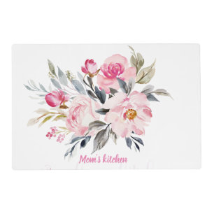 Pink Roses Bouquet Placemat