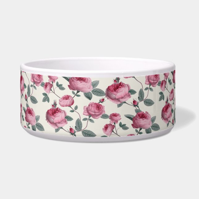 Pink Roses Bowl (Front)