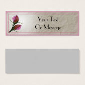 Pink Roses Card Template (Front & Back)