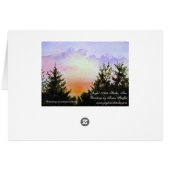 Pink Roses Cards (Back Horizontal)