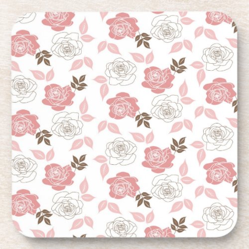 Pink Roses Coaster