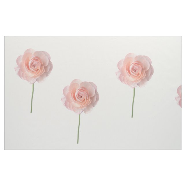 Pink Roses Combed Cotton Fabric (Fat Quarter)