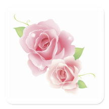 Pink Roses Fine Cute Girly Retro Floral