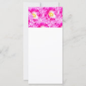 Pink roses floral pattern (Back)