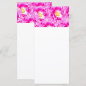 Pink roses floral pattern (Front/Back)