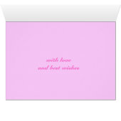 Pink roses for you cards (Inside Horizontal (Bottom))