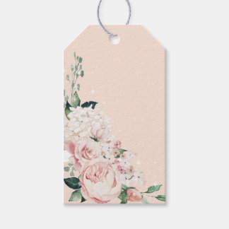 Pink Roses Gift Tag