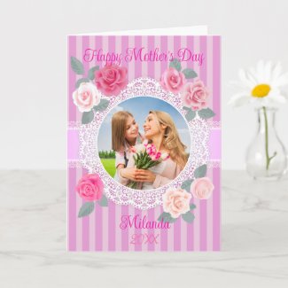Pink Roses Happy Mother’s Day