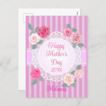 Pink Roses Happy Mother’s Day