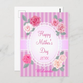 Pink Roses Happy Mother’s Day