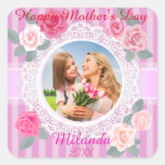 Pink Roses Happy Mother’s Day