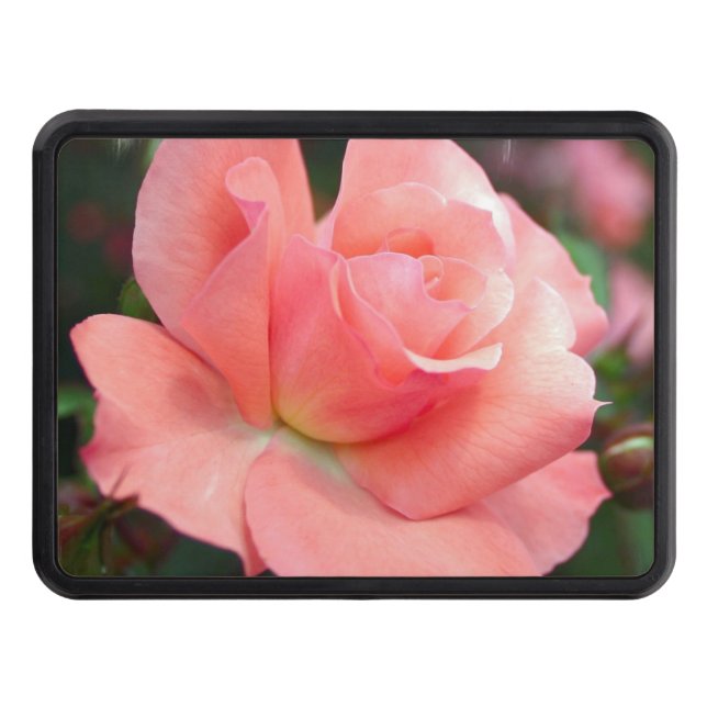 Pink Roses Hitch Cover (Front)