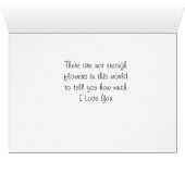 Pink Roses i a Basket, elegant Anniversary Card (Inside Horizontal (Bottom))