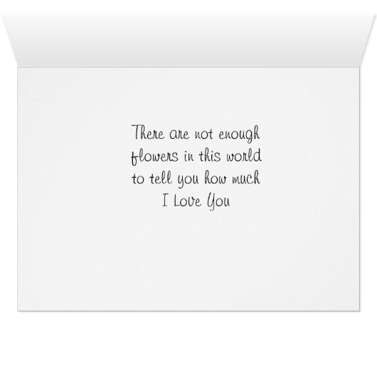 Pink Roses i a Basket, elegant Anniversary Card (Inside Horizontal (Bottom))