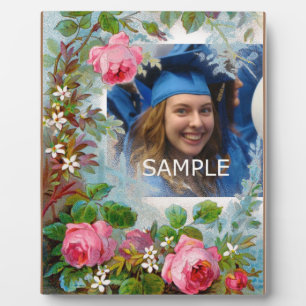 PINK ROSES & JASMINES PLAQUE