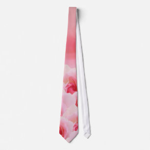 Pink Roses Mother's Day Tie