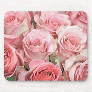 Pink Roses Mouse Pad