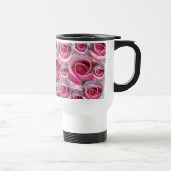 Pink Roses Mug by ggbythebay at Zazzle