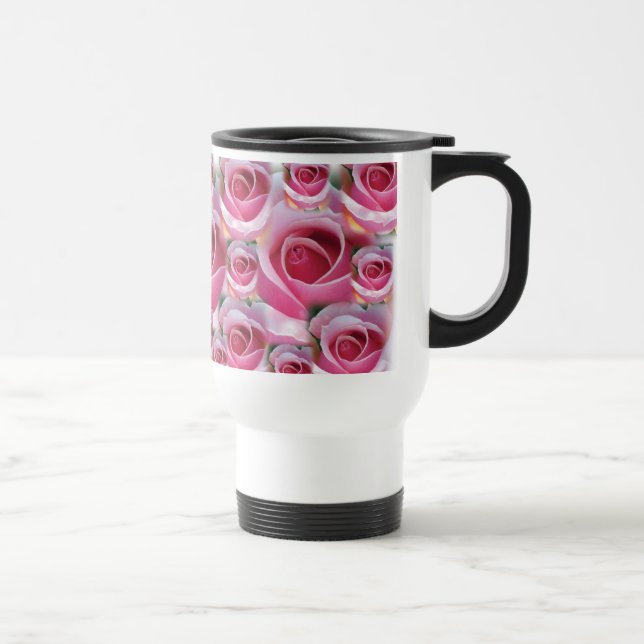 Pink Roses Mug (Right)