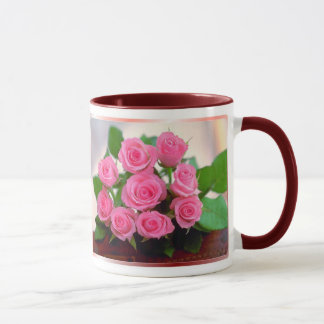 Pink Roses Mug