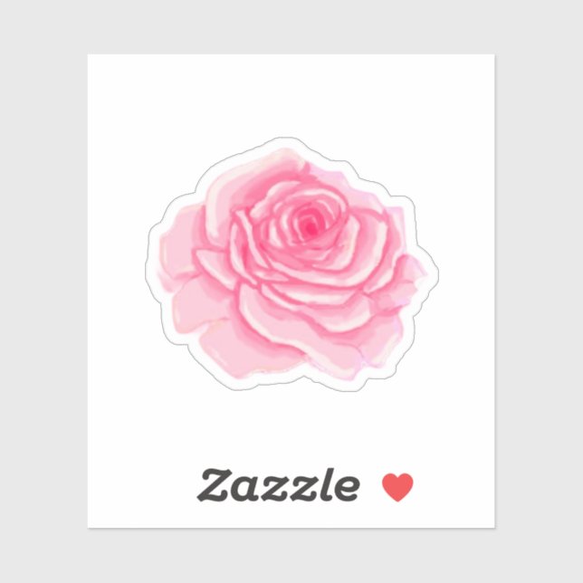 Pink roses sticker (Sheet)