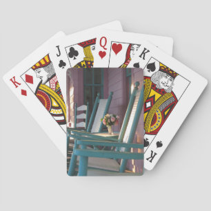 Pink Roses Sunrise - Martha's Vineyard Poker Cards