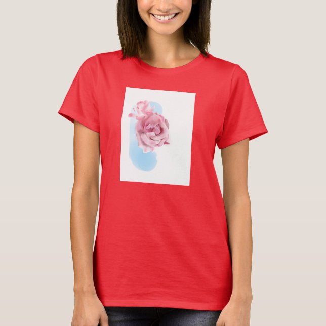 Pink Roses T-Shirt (Front)