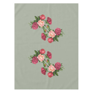Pink Roses Tablecloth