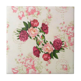 Pink Roses Tile