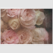 Pink Roses Tissue Paper