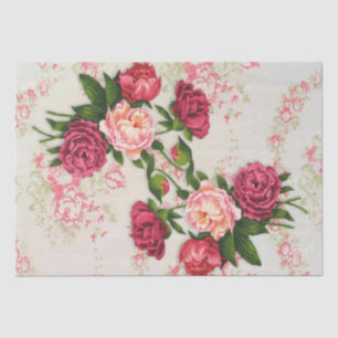 Pink Roses Tissue Paper