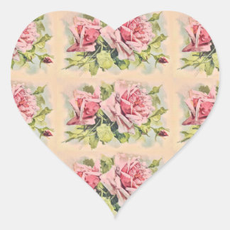 Pink Rose Stickers | Zazzle