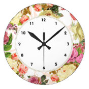 Floral Clocks - Oh So Girly!
